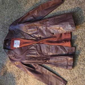 Leather jacket
